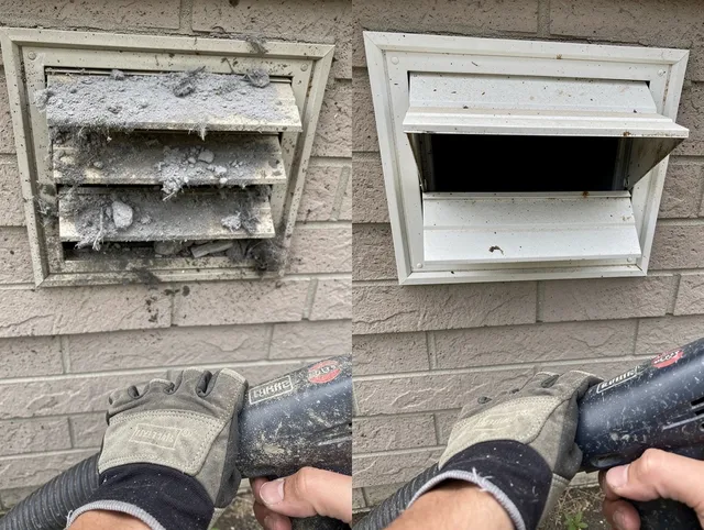 Professional dryer exhaust vent cleaning by Duxbury Dryer Vent Cleaning in Duxbury