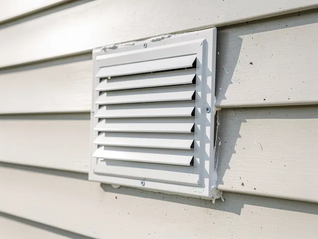 Expert vent cover replacement by Duxbury Dryer Vent Cleaning in Duxbury