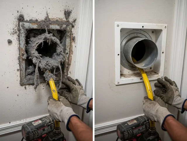 Expert gas dryer vent cleaning by Duxbury Dryer Vent Cleaning in Duxbury