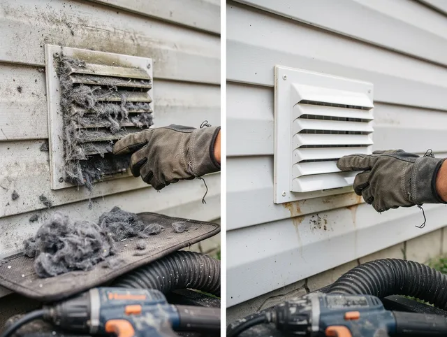 Residential dryer vent cleaning by Duxbury Dryer Vent Cleaning in Duxbury